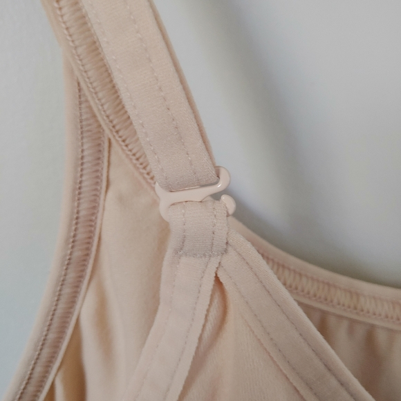 MAIDENFORM Flexees Long Length Shapewear Camisole Tank Top Size XL Beige - Picture 11 of 12